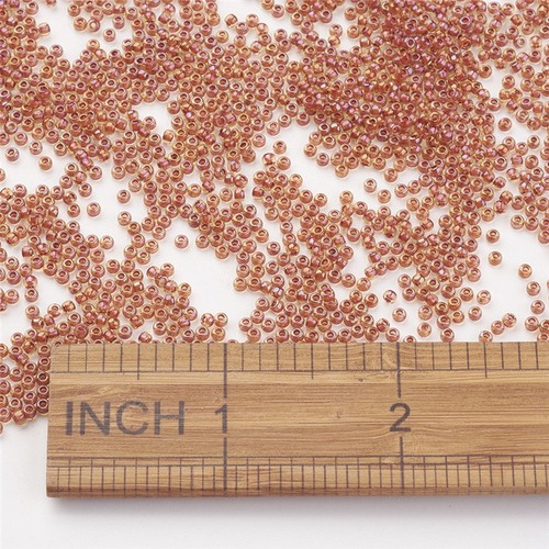 900pc/10g Japanese Glass Spacer Beads Tiny Loose Beads 11/0 Inside Color 2x1.5mm - Picture 42 of 94