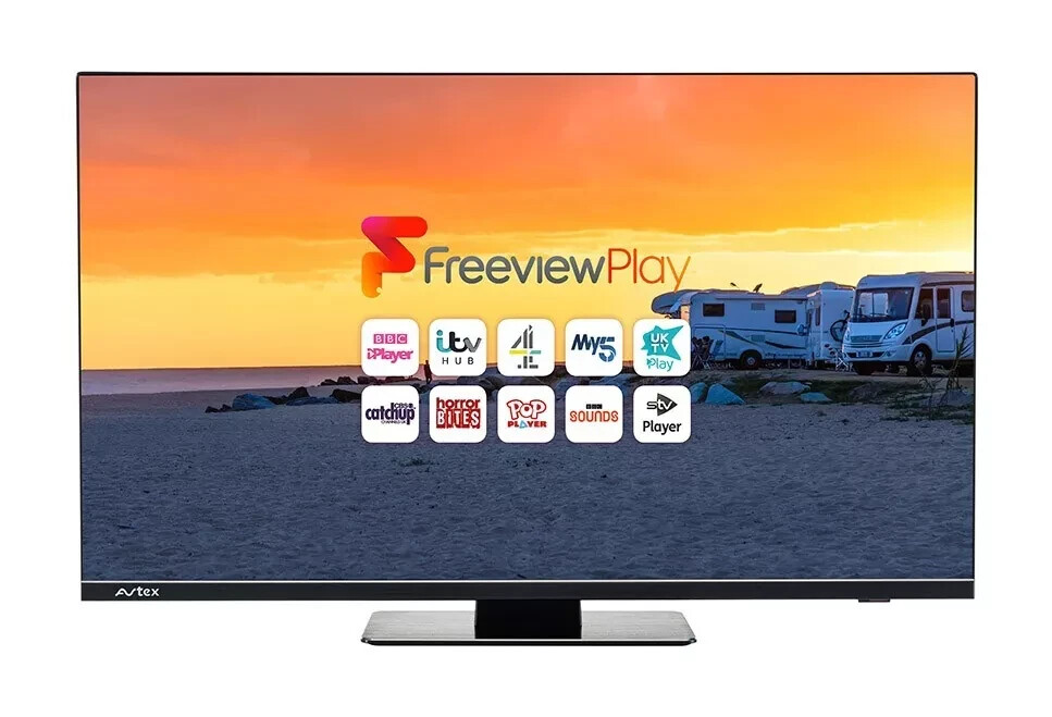 Avtex V249DS 23.8"" 12v/240v Smart & DVD TV - Caravan / Motorhome