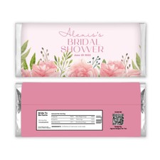 Bridal Shower Chocolate Candy Bar Label