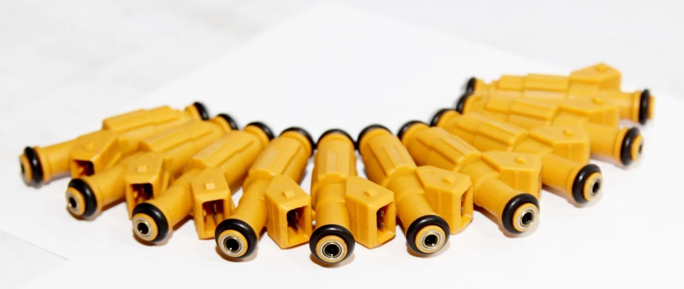 1 conjunto (10) de injetores de combustível para 97-99 Ford E-350 Econoline/Club Wagon 6.8L V10 0280155710 - Imagem 3 de 4