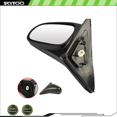 Power Mirror For 1996-2000 Honda Civic Non-Folding SLight Textured Left Side