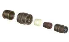 Amphenol Industrial Operations 6 Position Circular Connector Plug PT06E-10-6S