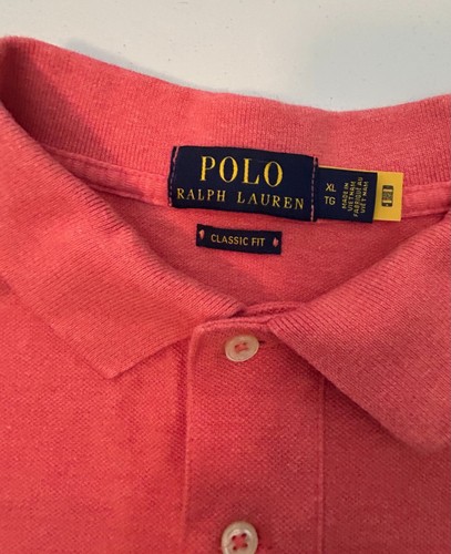 Polo Ralph Lauren Short Sleeve Polo Shirt Men's XL Classic Fit 100% Cotton - 第 6/7 張圖片