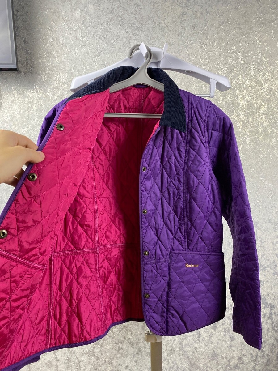BARBOUR Women's Summer Liddesdale Quilt Jacket Size US 8 | eBay