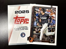 Coby Mayo, 2025 Topps Oversized #OTC-10, CTC-10 | RC SP, Super Box