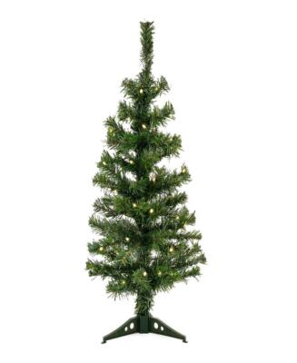 National Tree Company 2' Pre-Lit Mavis Spruce Tree with LED Lights