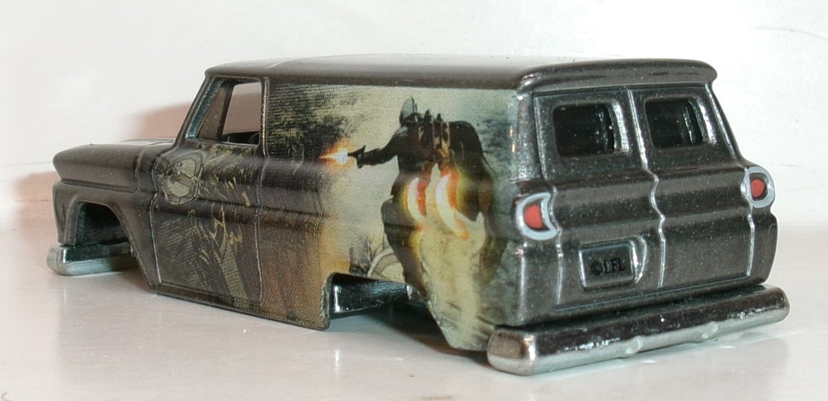 LOOSE 2023 HOT WHEELS DONOR BODY GRAY '64 GMC PANEL TRUCK