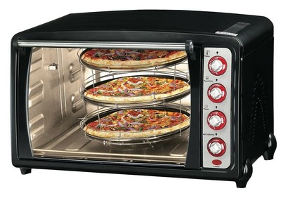 Forno Elettrico Ventilato 70 Litri Multi Forno Pizza Luce Termostato  Regolabile | eBay