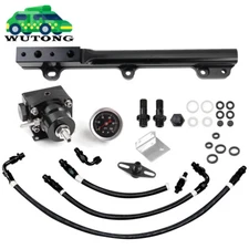 D-Series Fuel Rail FPR Gauge Line Hose For D15 D16 D17 D15B7 D15B8 D16A6 D16Z6