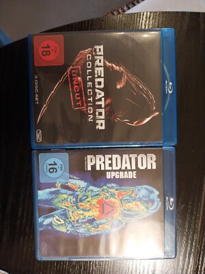Predator Collection Uncut(Predator 1-3)+Predator Upgrade,Bluray 