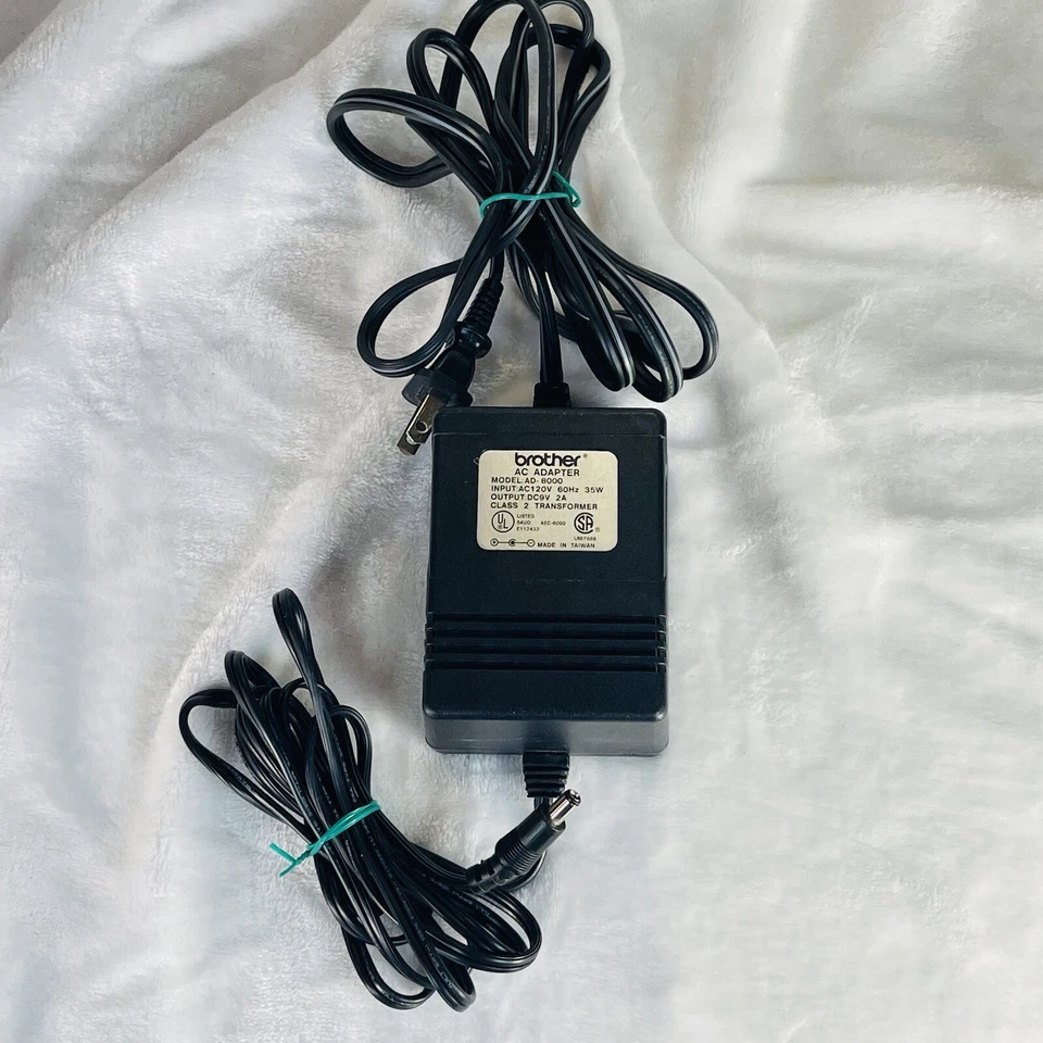 Genuine Brother AD-8000 9V 2A AC Adapter Class 2 Transformer OEM - Image 2 of 4