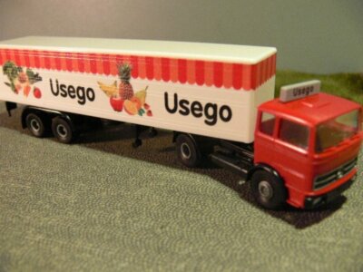 1/87 WIKING, Brekinaなど12台 1/87 Brekina MB 1620 SZ Usego Früchte Schweiz CH 98159