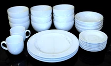 Denby "White Trace" Porcelain Dinnerware