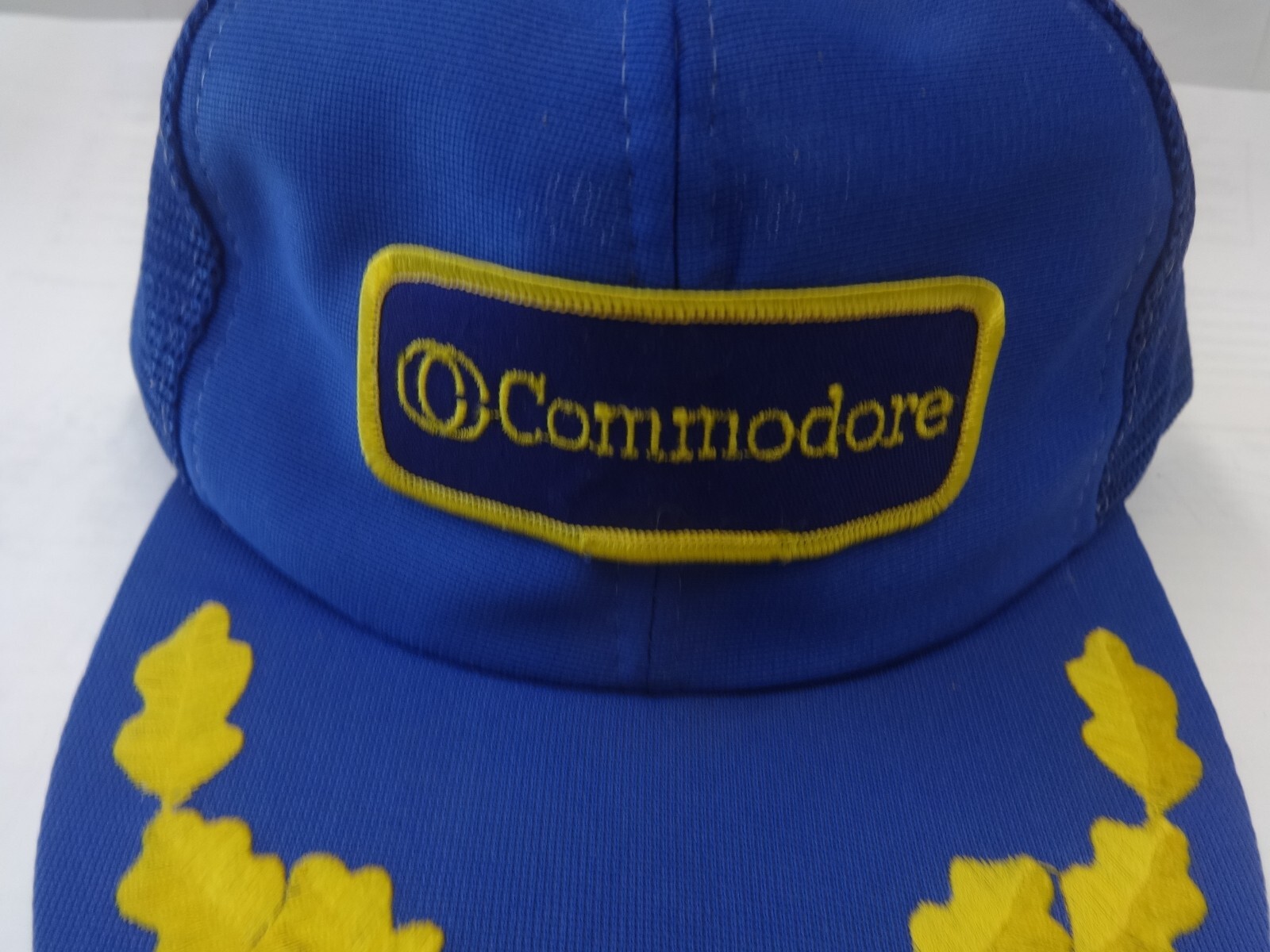 Vintage 80's Commodore Computer Snapback Trucker … - image 2
