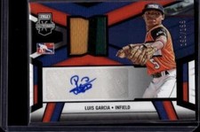 2023 Elite Extra Edition Luis Garcia DPL Materials AUTO 190/199