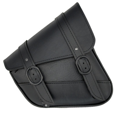 Willie & Max Black Jack Sportster Swingarm Bag for Harley Sportsters