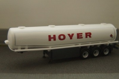 Lagerräumung herpa Tankauflieger HOYER (aus 315982) wie neu