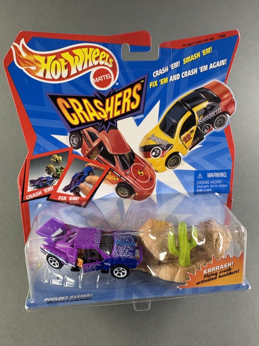 1998 Mattel Hot Wheels CRASHERS Boulder Basher | eBay