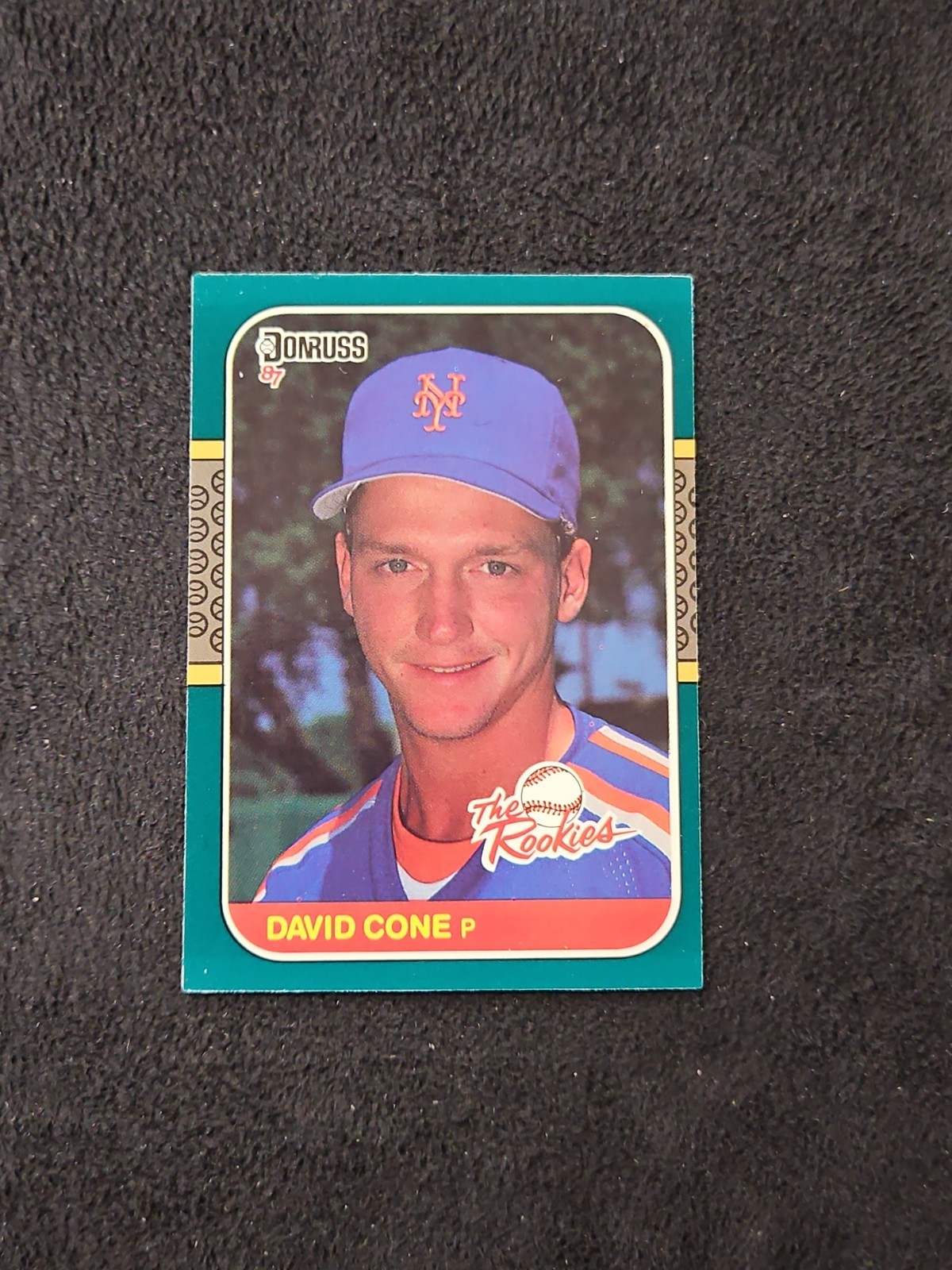 ⚾1987 Donruss The Rookies #35 David Cone Rookie Card RC⚾Near Mint⚾