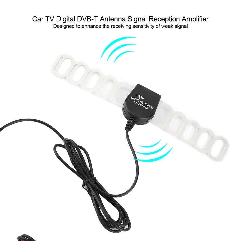 Car Tv Digital DVB-T Antenna Signal Reception Amplifier-image