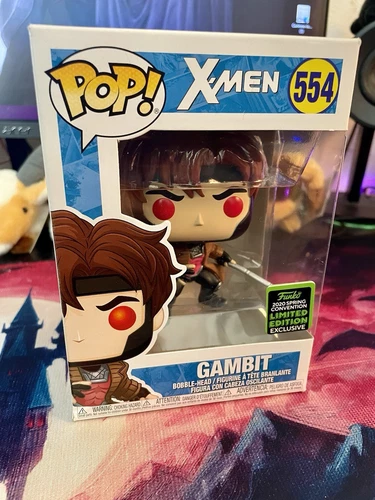 AUTHENTIC Gambit Xmen 2020 Spring Convention Funko #554