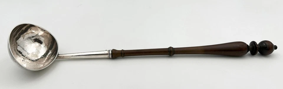 RARO CUCHARÓN TODDY GEORGE II PLATA ESTERLINA LONDRES 1729 JAMES SLATER Foto 2 de 4