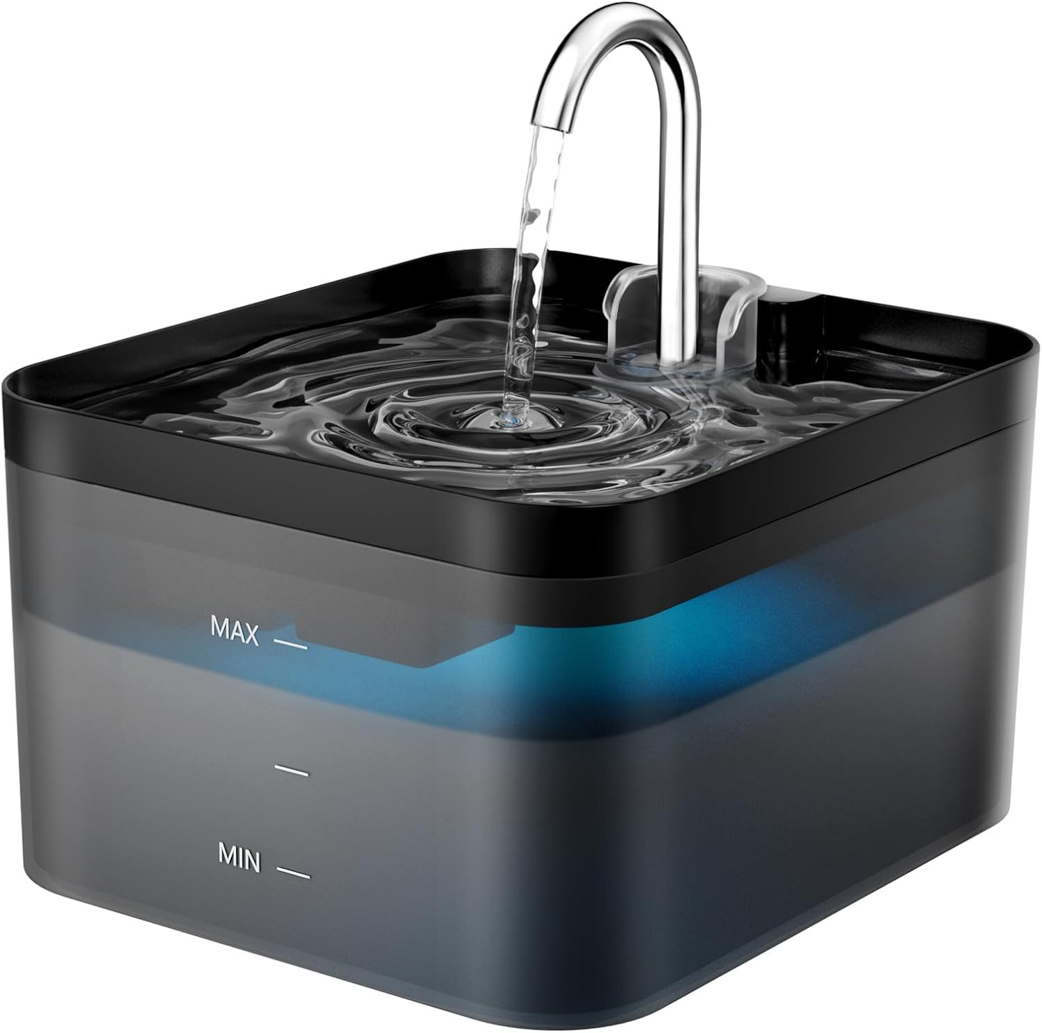 Fontanella per Gatti 2,2L Ultra Silenzioso - Dispenser Acqua Gatto Professionale