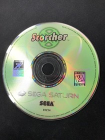 Scorcher Sega Saturn CiB 1996 Scavenger Official Racing Action Tested Works