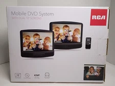 RCA DRC79108 10 inch Dual Screen Mobile DVD System Portable Player Car Headrest