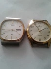 Lot of 2 Vintage ST/ST Seiko 7123 5100, PULSAR Y 561 8070 WORKING WATCH