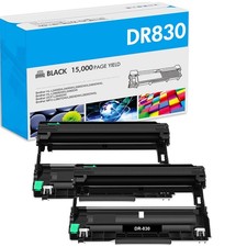 2PK DR830 Drum Unit Replacement for Brother MFC-L2900DW MFC-L2980DW HL-L2465DW