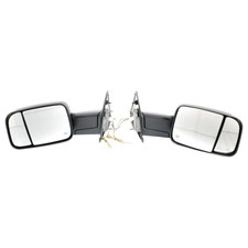 Tow Mirror Set 02-10 Dodge Ram 1500-3500 11 Power Heat Corner Glass