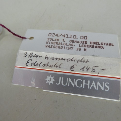 Vintage Junghans Solar 1 Herren Solaruhr 024/4110.00 - ungetragen - Bild 3 von 6