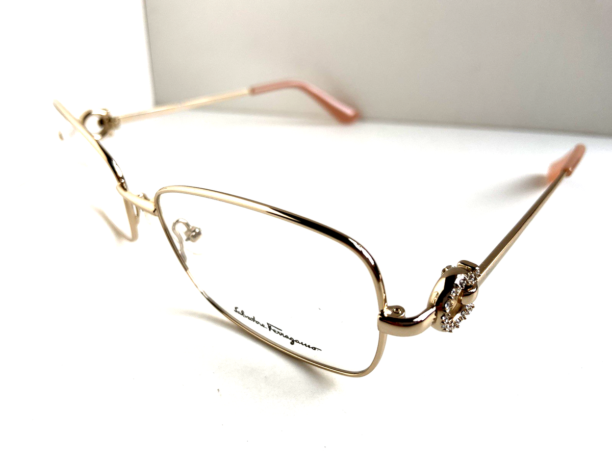 Salvatore Ferragamo SF 2133R 717 55mm Women's Gold Women's