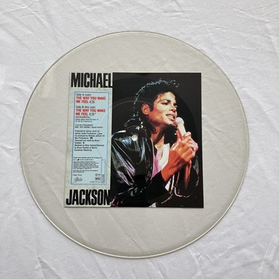 Michael Jackson - The Way You Make Me Feel Picture Disc - Uncut 7'' on 12'' Promo
