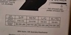 NEW 1pr Tahari Black Opaque Tights Body Shaper Large One Pair 70D Opaque Scale  — photo 6