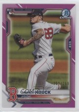 2021 Bowman Chrome Fuchsia Refractor 251/299 Tanner Houck #13 n1u