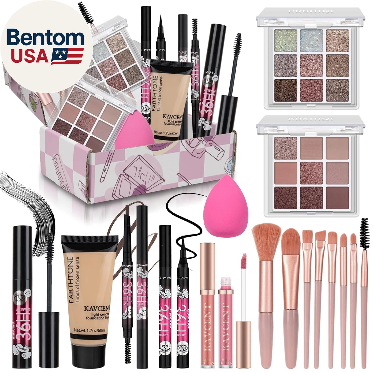 Makeup Set for Teens Makeup Kit for Women Full Kit Eyeshadow Palette Foundation
