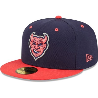 Men's New Era Navy/Red Demonios de Des Moines Copa De La Diversion 59FIFTY