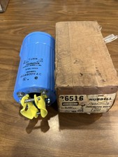 New Vintage Hubbellock HBL26516 Locking Connector Body 60A 600VAC 4P 5W Blue NOS