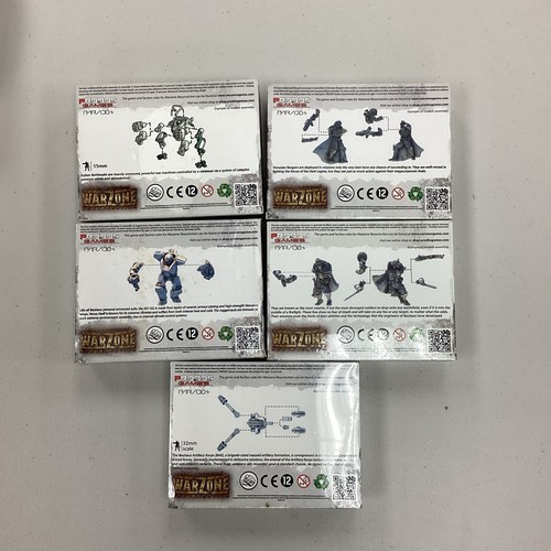 WARZONE RESSURECTION mutant chronicles lot of 5 miniatures NIB ng715 - Picture 2 of 7