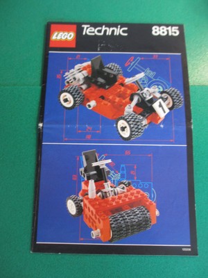 LEGO (nur) Bauanleitung zu Technic 8815 (190923M)