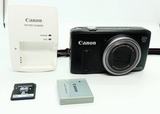 Canon Powershot Sx260 Hs 12.1Mp Black Charger With Sd Operation Confirmed