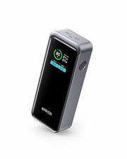 ANKER PRIME POWER BANK 12,000 MAH 2-PORT PORTABLE CHARGER 130W A1335 - BLACK