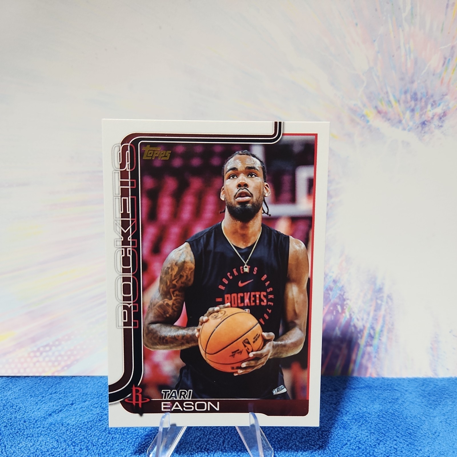 2025 Topps Basketball Tari Eason Golden Mirror Variation SSP #179