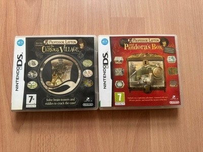 Professor Layton and the Curious Village & Pandoras Box Spiele Nintendo DS