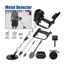 Deep Ground Metal Detector For Adults Underwater Beach Yard Waterproof Seeker
