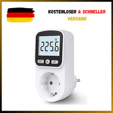 Stromzähler für Steckdose Stromverbrauchsmesser Steckdose 8 Modi Strommessgerät