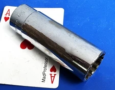 Snap-on USA 1/2" drive SAE 13/16" Hex #26 Deep Spline Socket SEL261 Discontinued