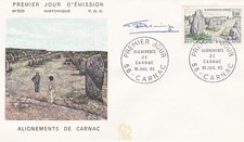 FRANCE 1965 FDC ALIGNEMENTS DE CARNAC YT 1440